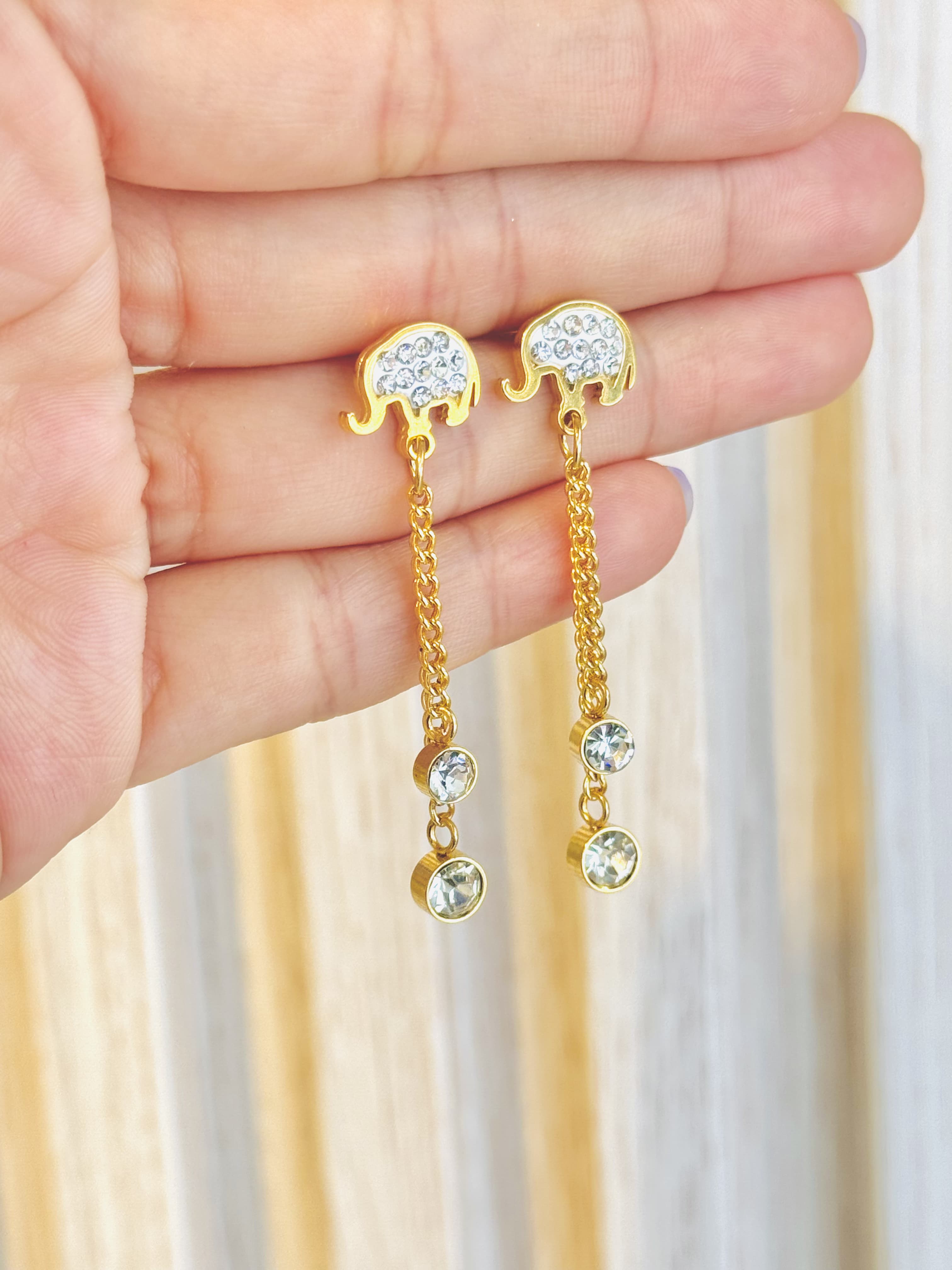 Aretes de Elefante