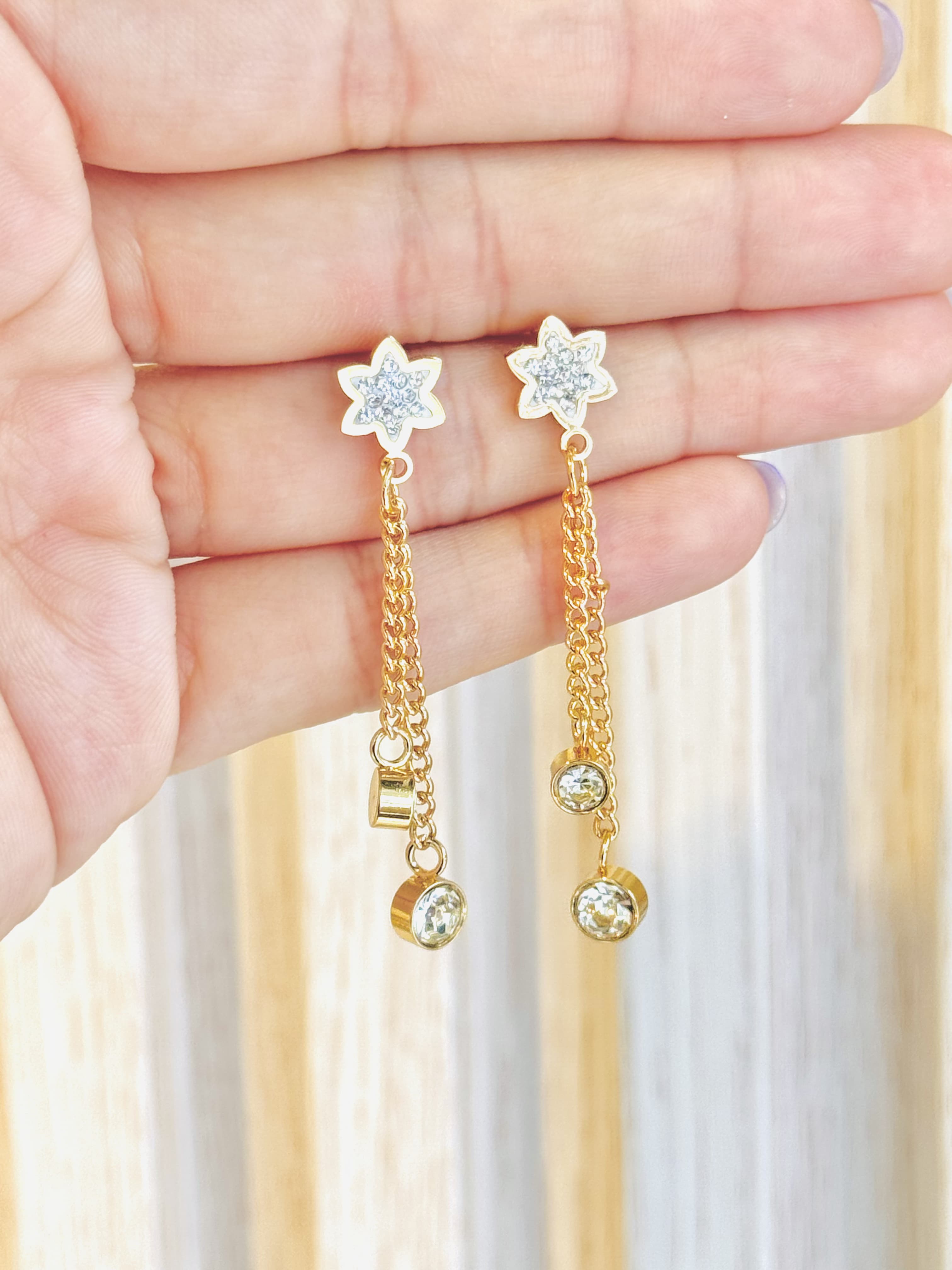 Aretes Bling