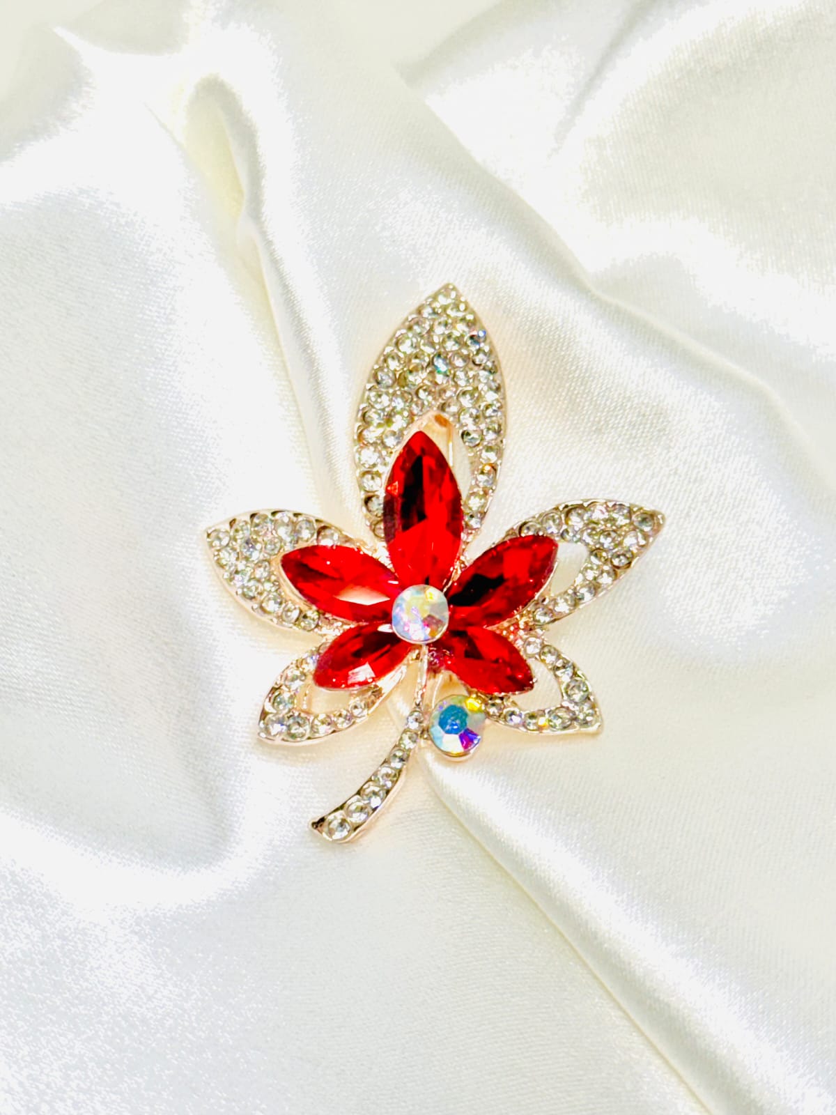 flor margarita roja
