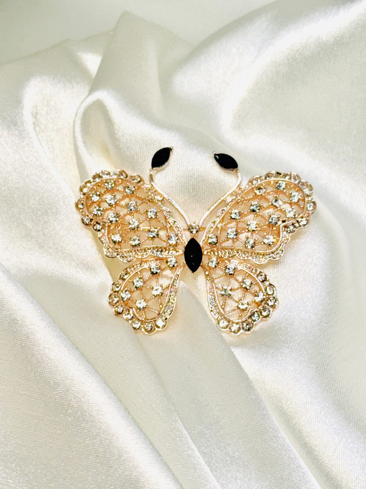 Broche glow mariposa