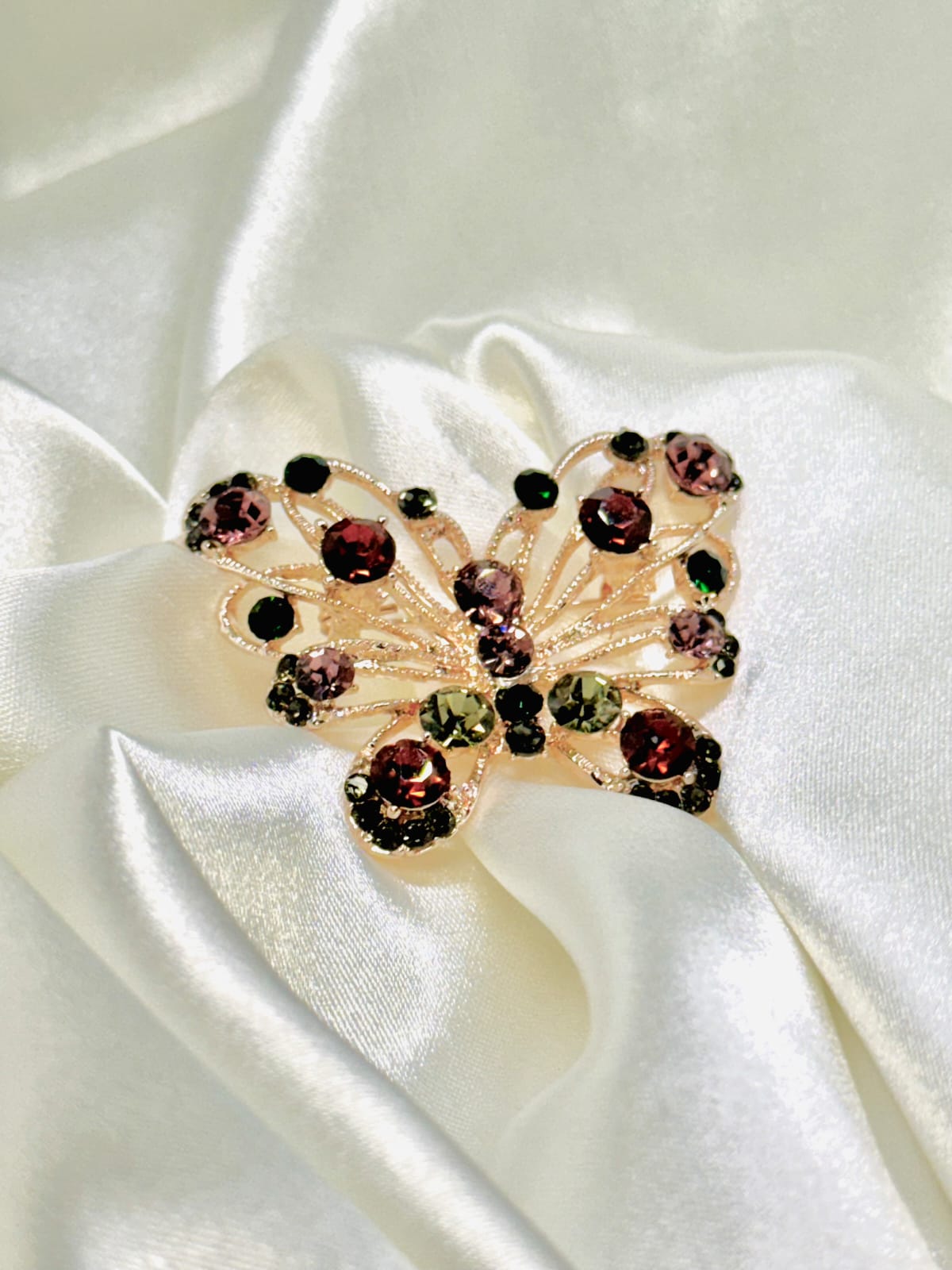 broche brown buttefly