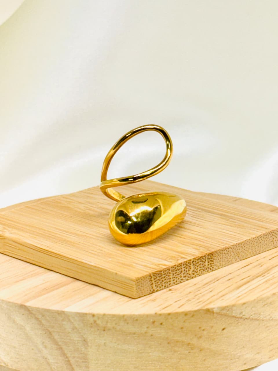 Anillo crunchy moderno