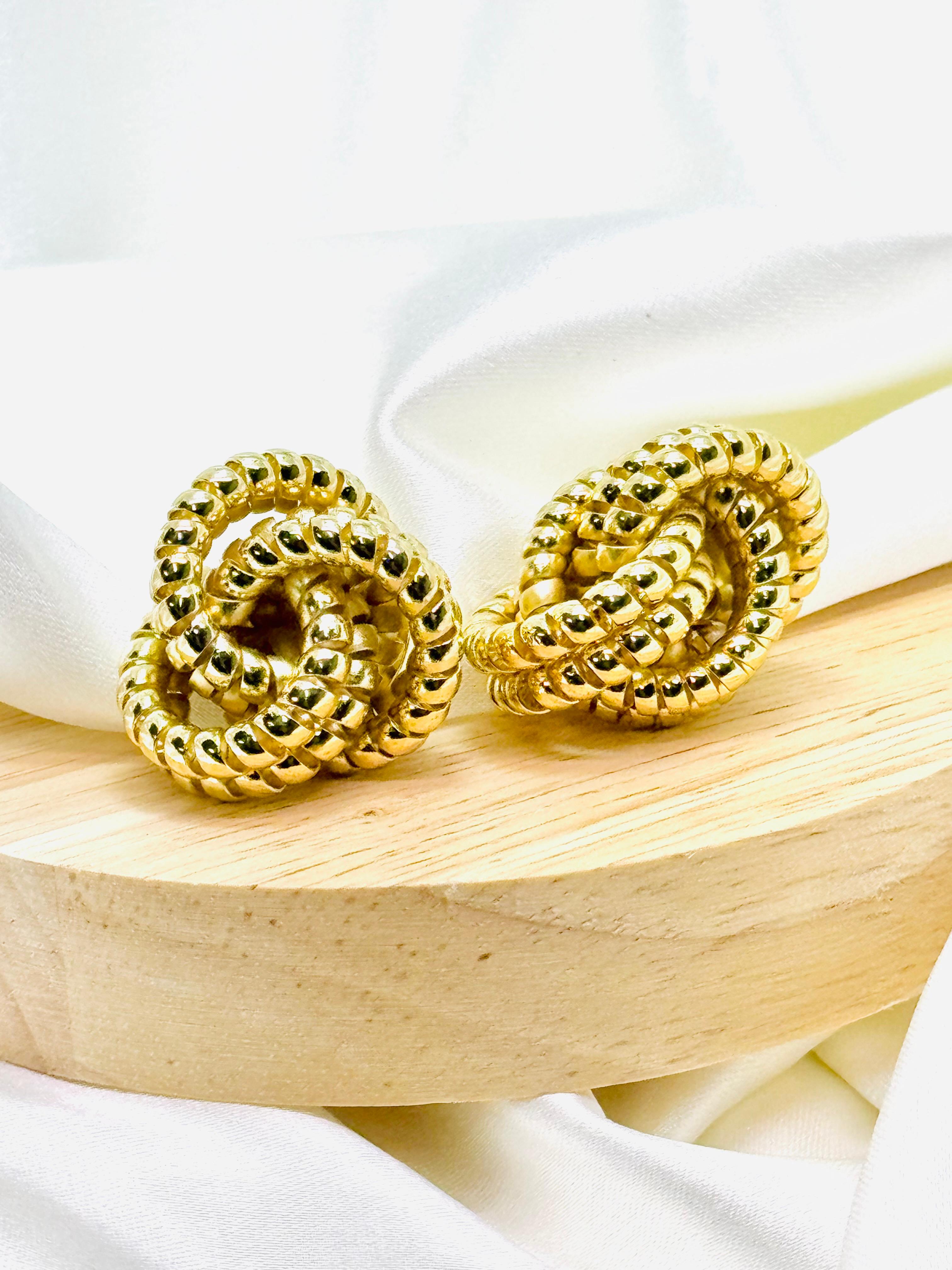 Aretes Chuncky nudo