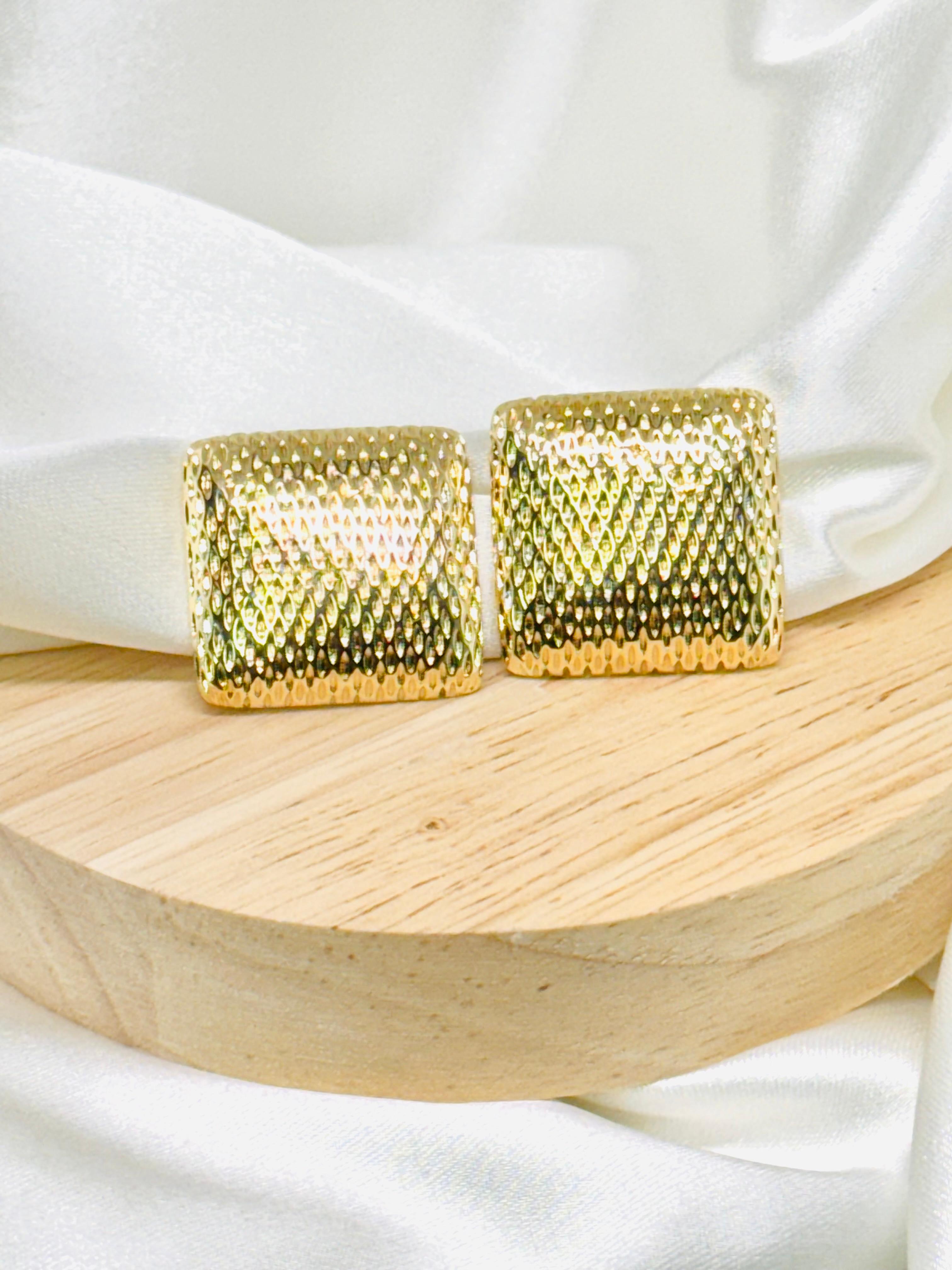 aretes cuadrados amelia