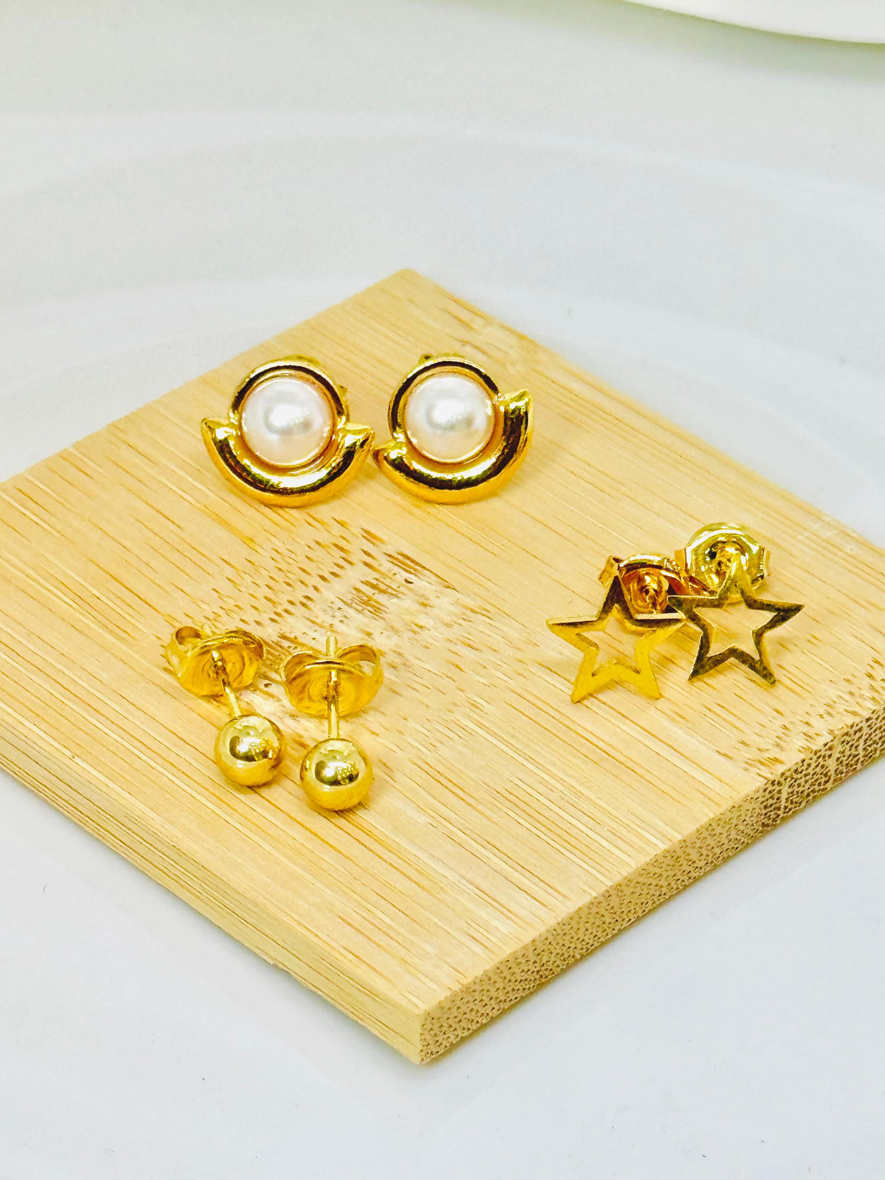 trio de aretes