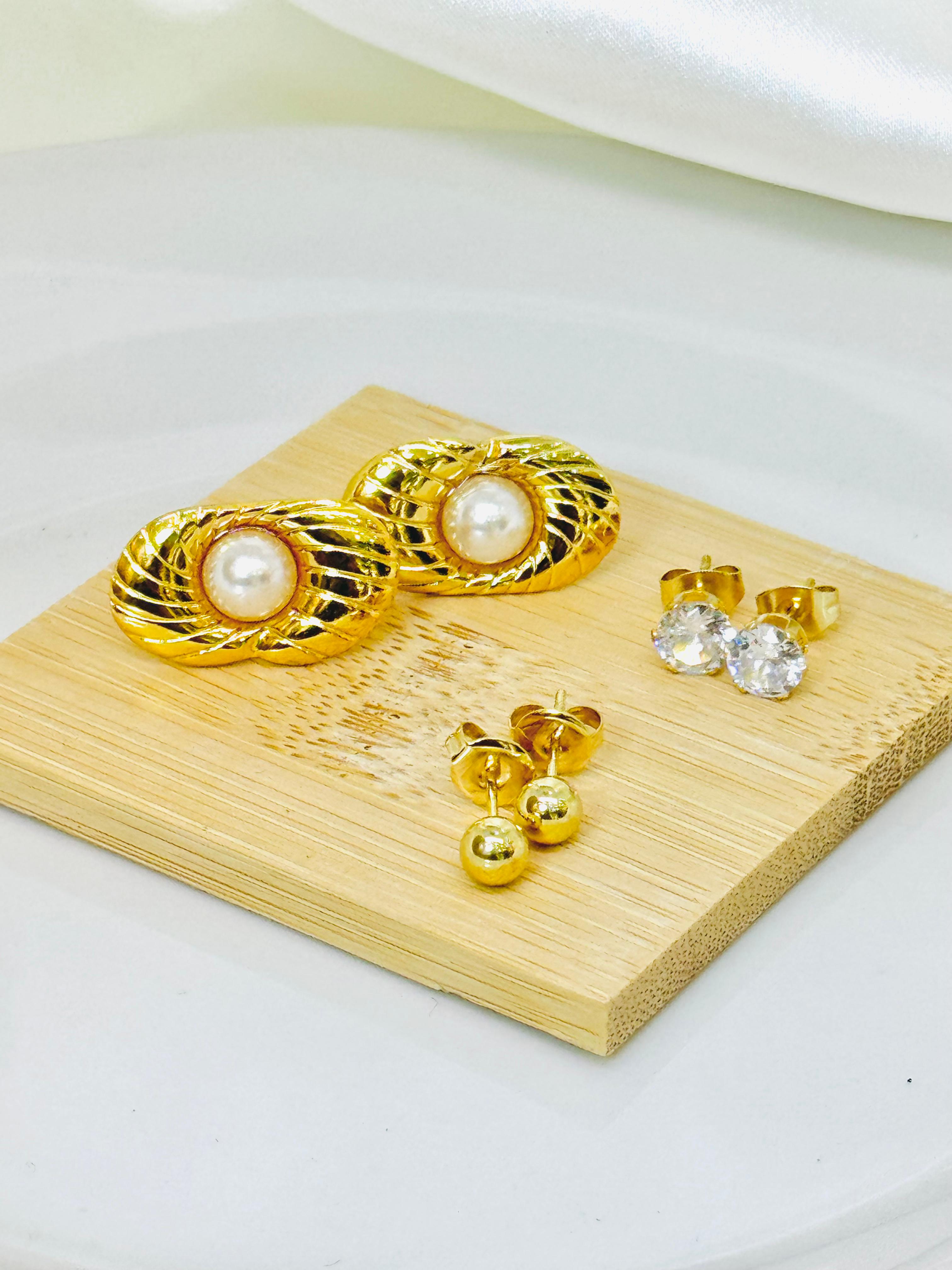 aretes de trio