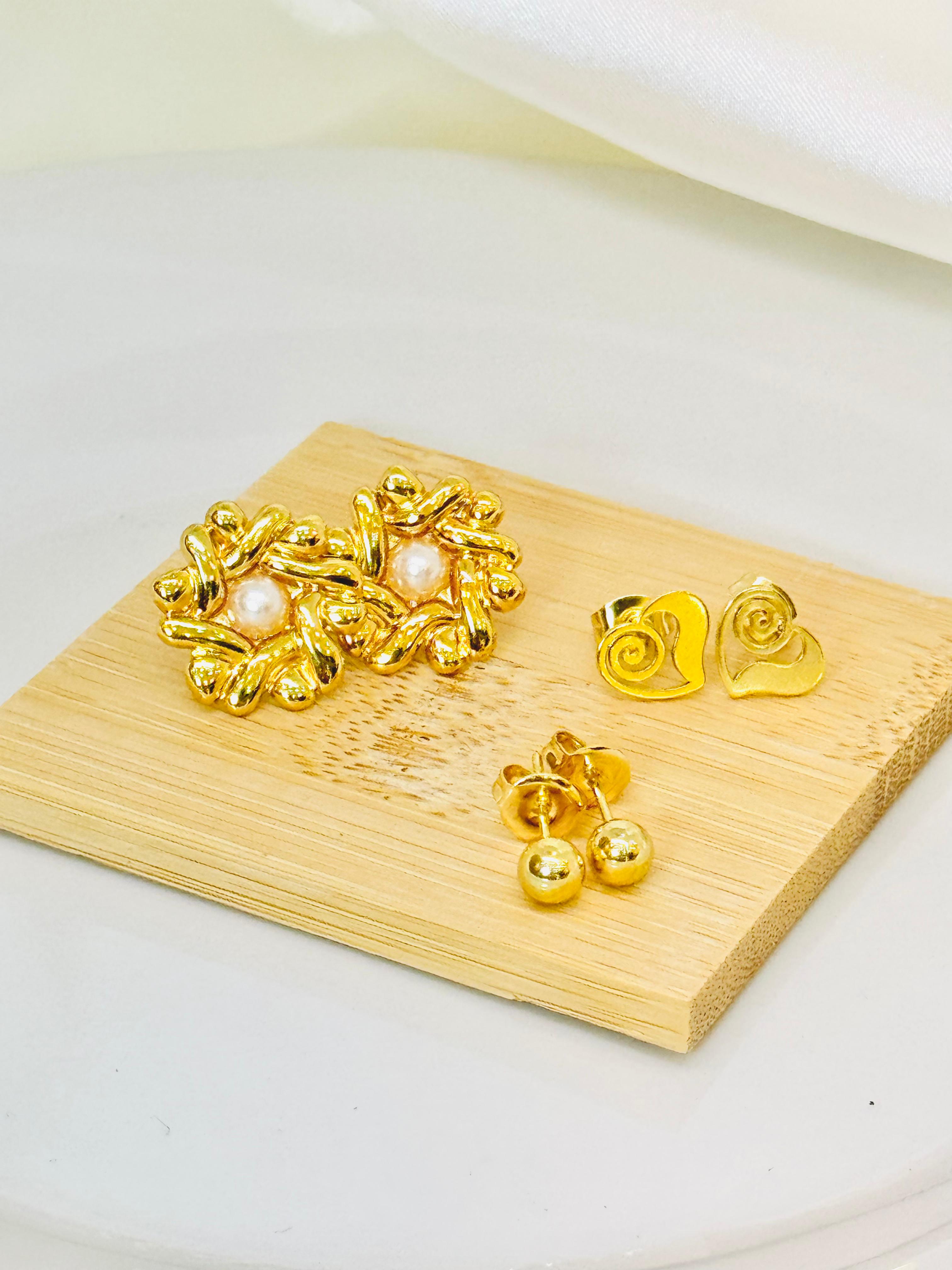 trio de aretes