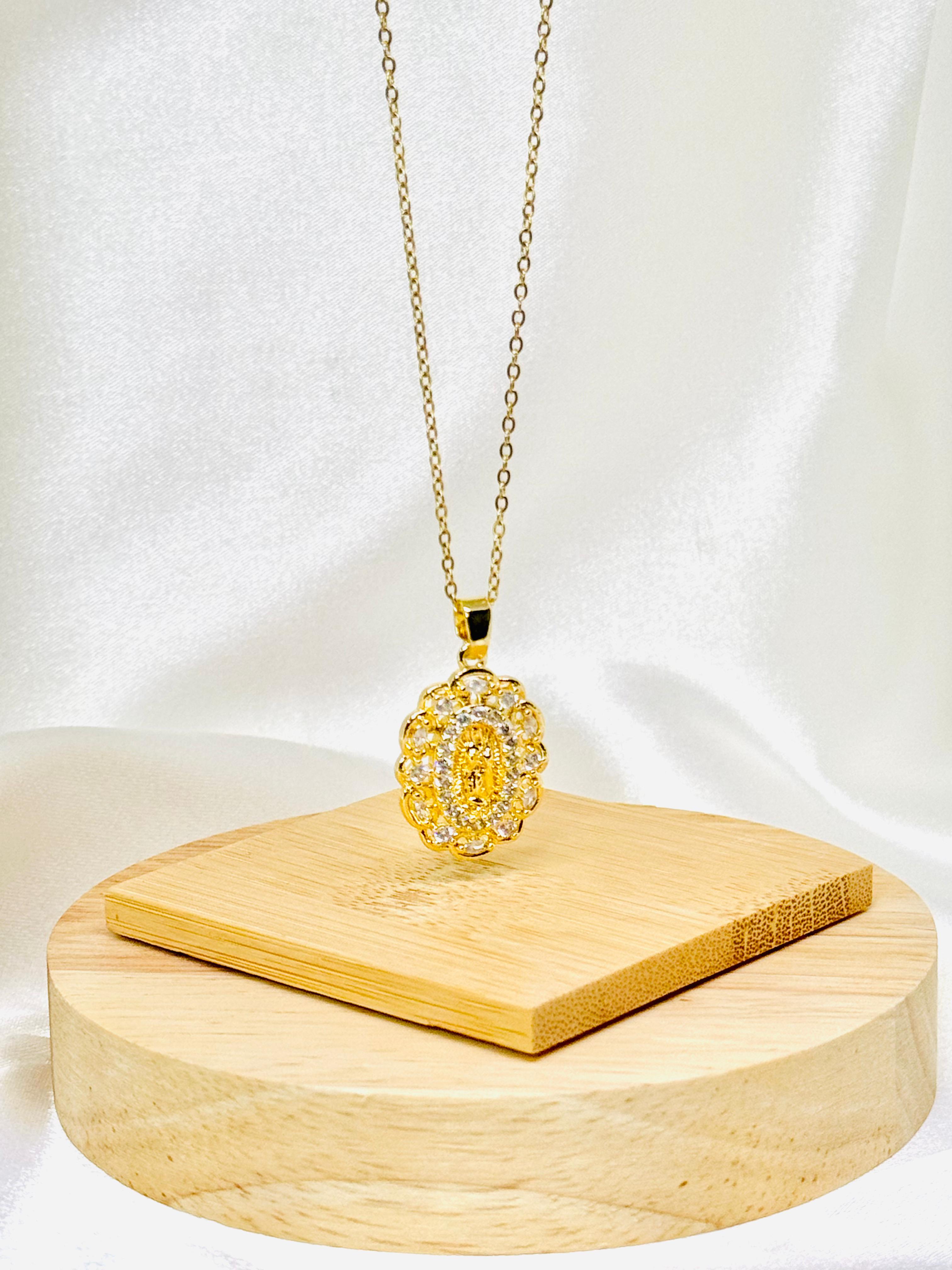 Collar rodio shine